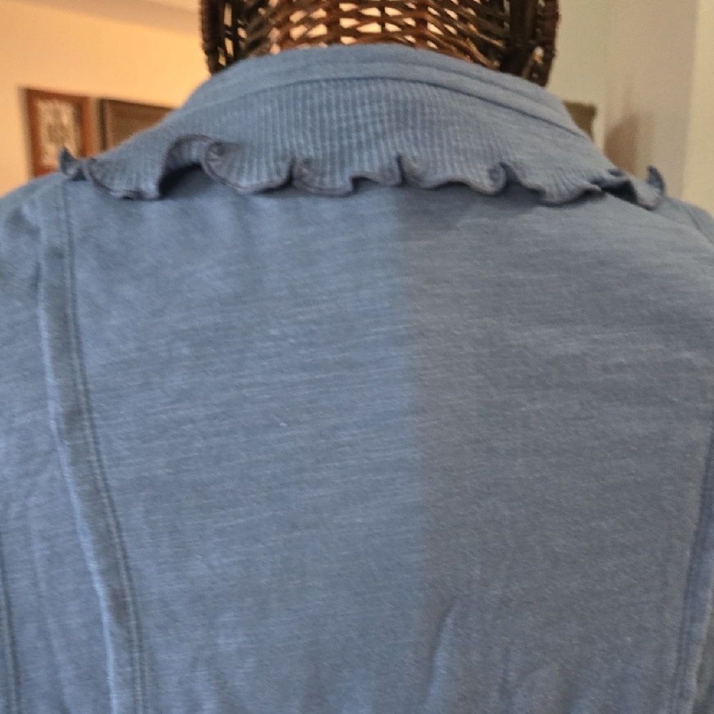 Neon Buddha Gray Cotton Top - Picture 11 of 12